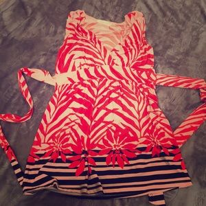 🍋Charlotte Russe Sleeveless Wrap Blouse